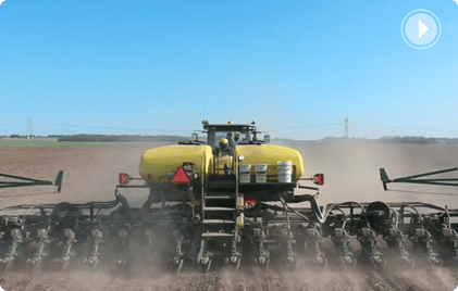 Planting corn