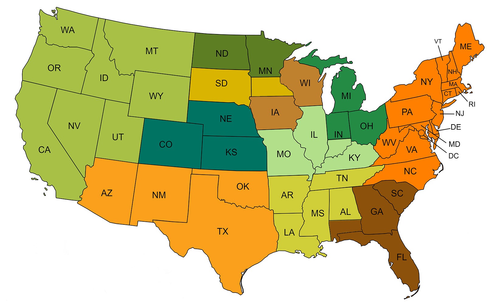 2022 Vive Sales Territory Map_blank_V2 2022 Vive Sales Territory Map_blank_V2