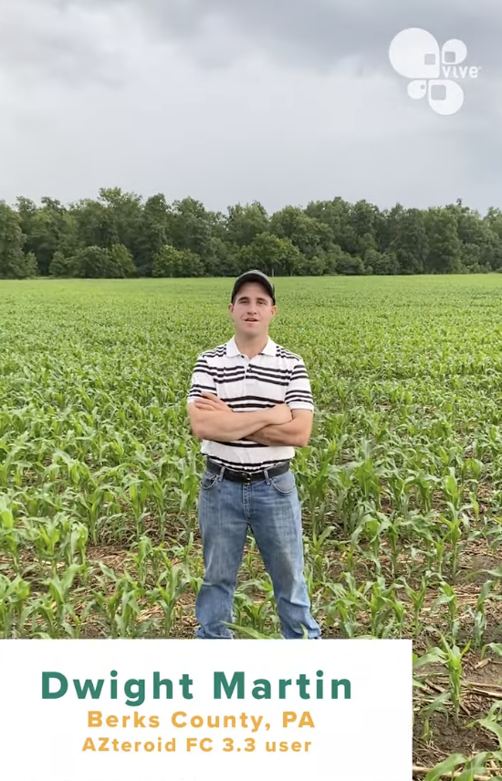 Pennsylvania Corn Grower Discovers Benefits of AZteroid FC 3.3 Fungicide