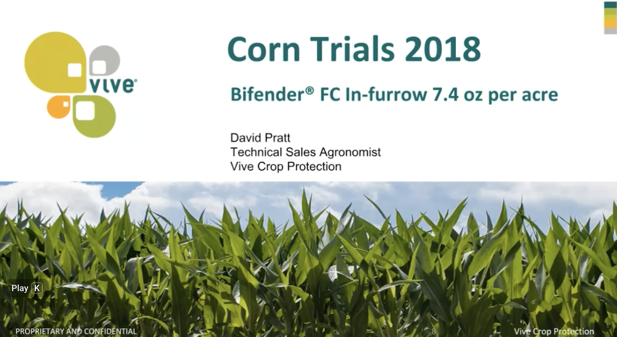Trial Results: Bifender FC in Triple Stack Corn